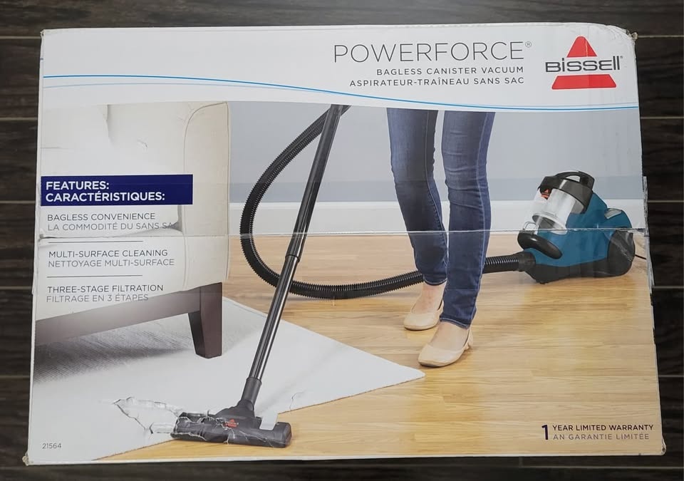 BISSELL PowerForce Bagless Canister Vacuum - New - photo 4