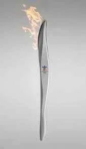 Genuine 2010 Winter Olympic Torch #cleanout