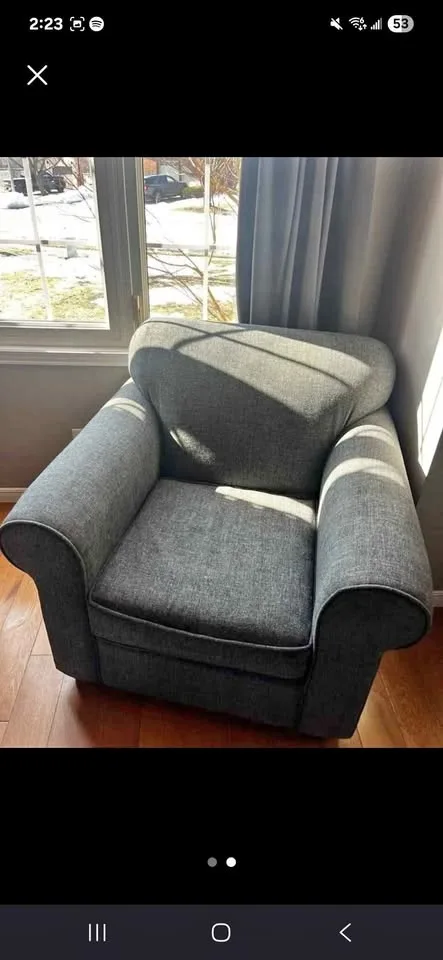 Accent chair #cleanout