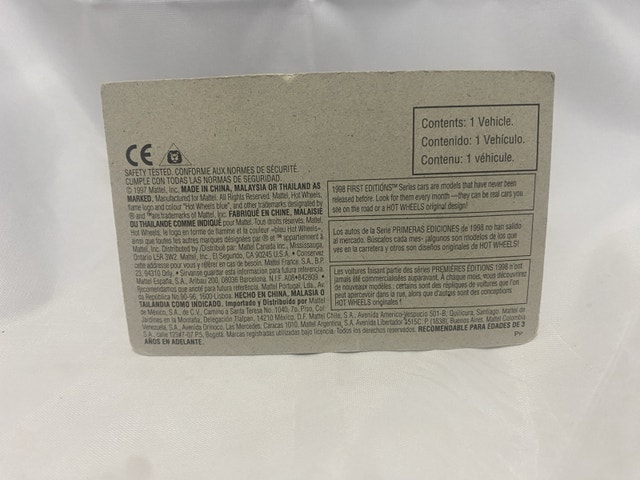 Hot Wheels Express Lane Red 1998 First Editions 37 of 40 - photo 2