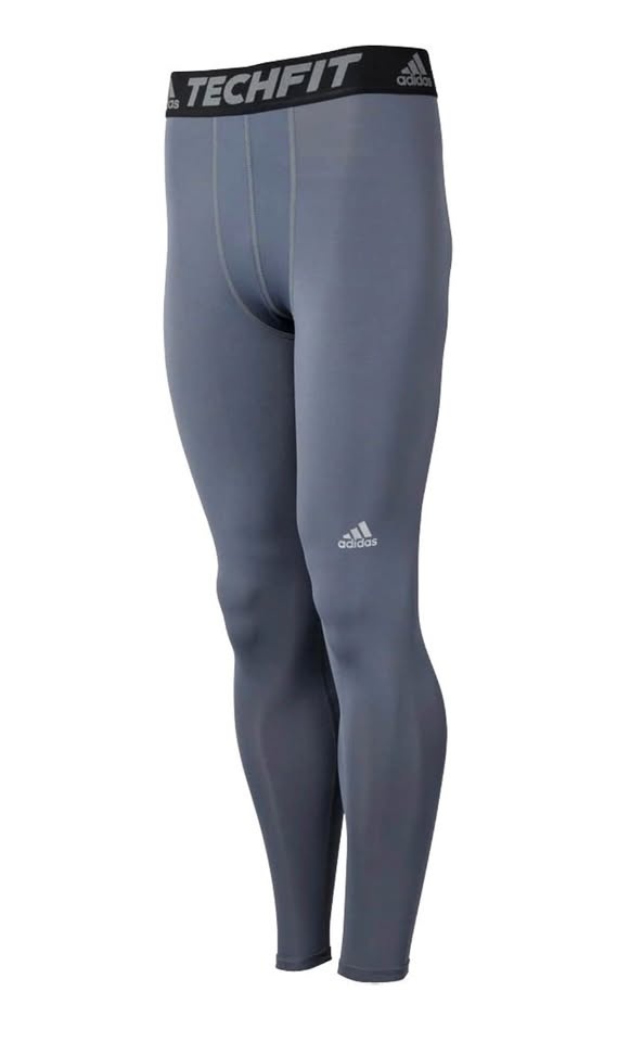 NEW! Adidas Climalite TechFit Pants (Size: XL - Gray)