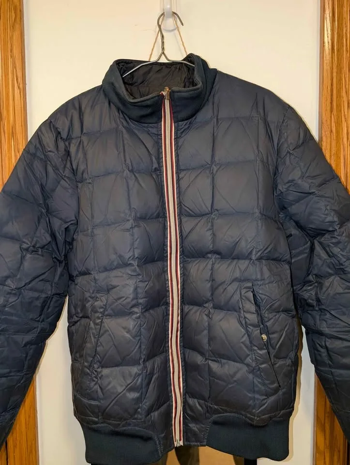 Double-faced down jacket