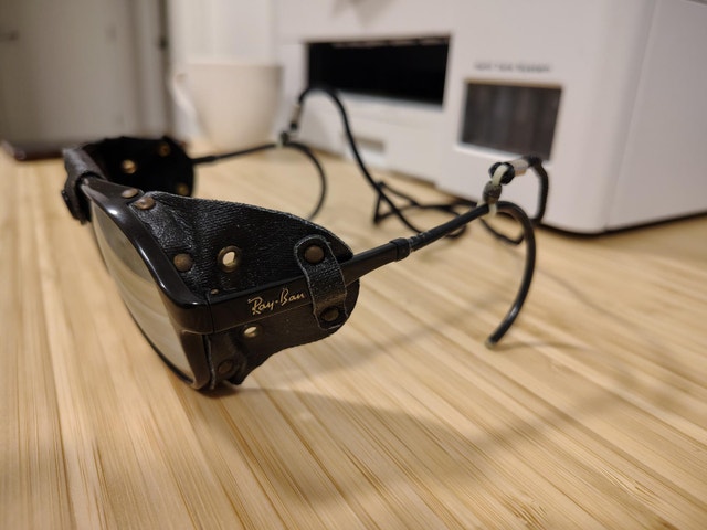 Vintage Ray-Ban Glacier/Ski Glasses - photo 3