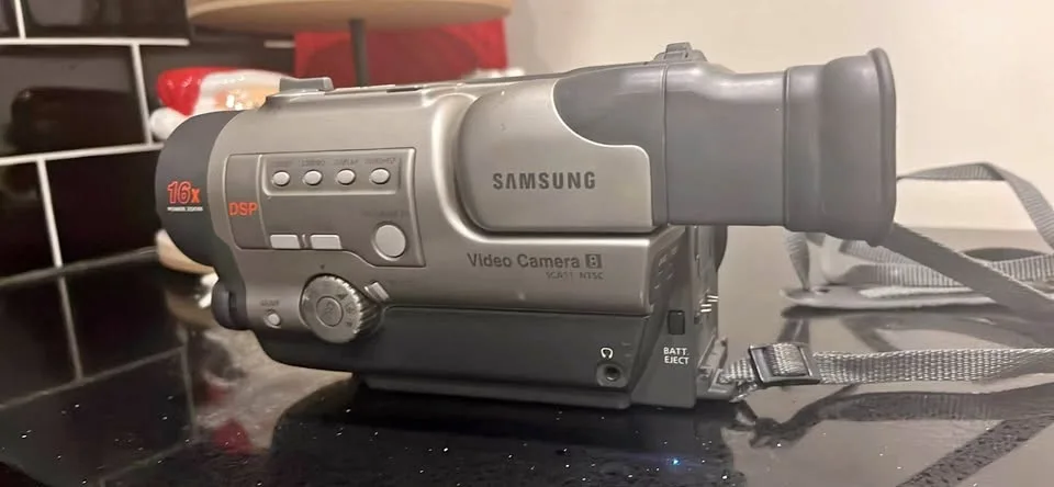 Vintage Samsung Video Camera Camcorder