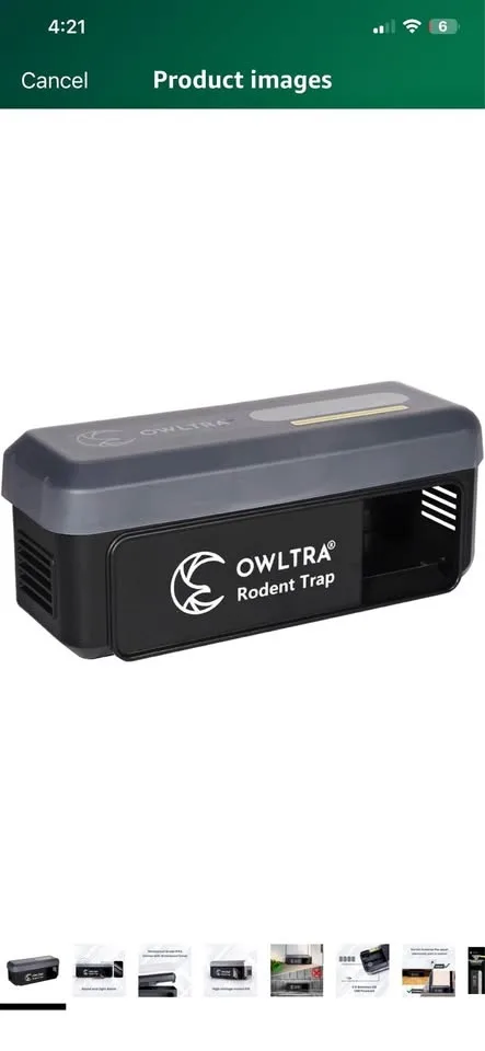 Outdoor/Indoor Electric Rodent Trap