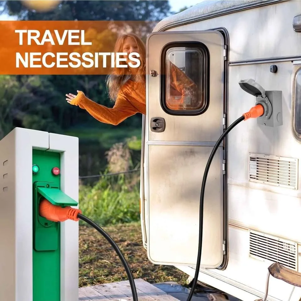 30 Amp Generator Cord & Inlet Box Kit – 20FT image indicator(2)