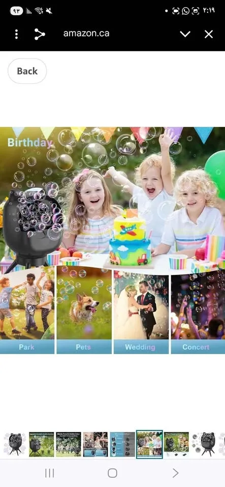 38000+ COLOURFUL BUBBLES: Our bubble machine, buy one get one image indicator(2)