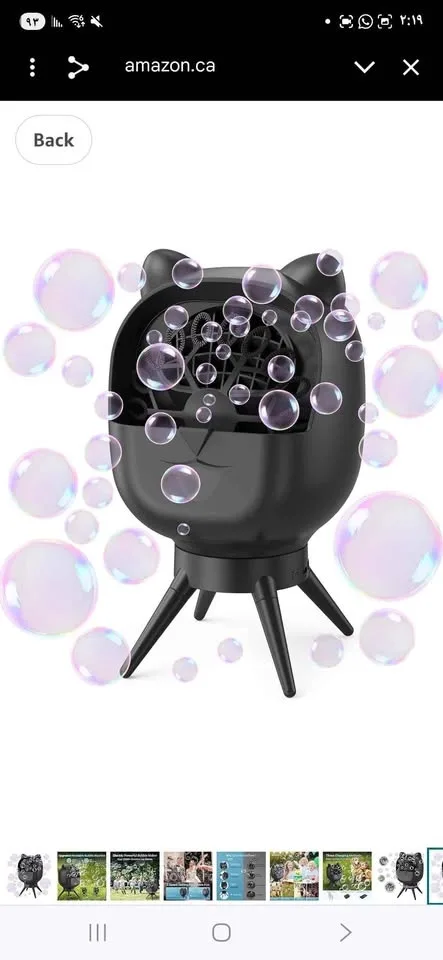 38000+ COLOURFUL BUBBLES: Our bubble machine, buy one get one image indicator(4)