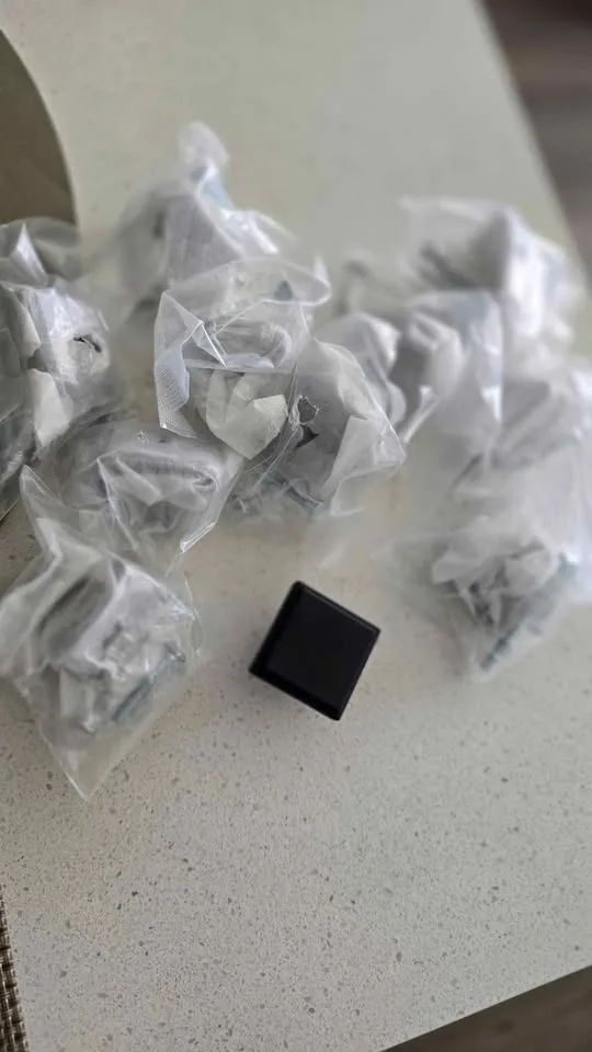 Black Square Cabinet Knobs – Set of 11 image indicator(4)