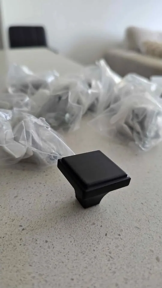 Black Square Cabinet Knobs – Set of 11 image indicator(6)