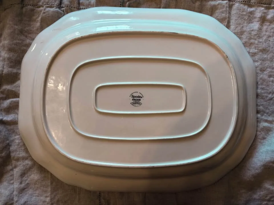 Vintage Blue & White Platters image indicator(6)