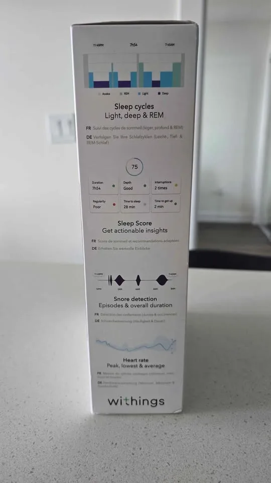 Smart Sleep Tracking Pad. image indicator(6)