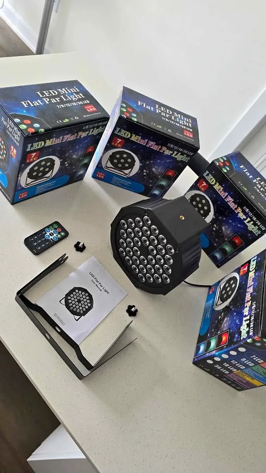LED Stage Lights - 4 Pack thumbnail