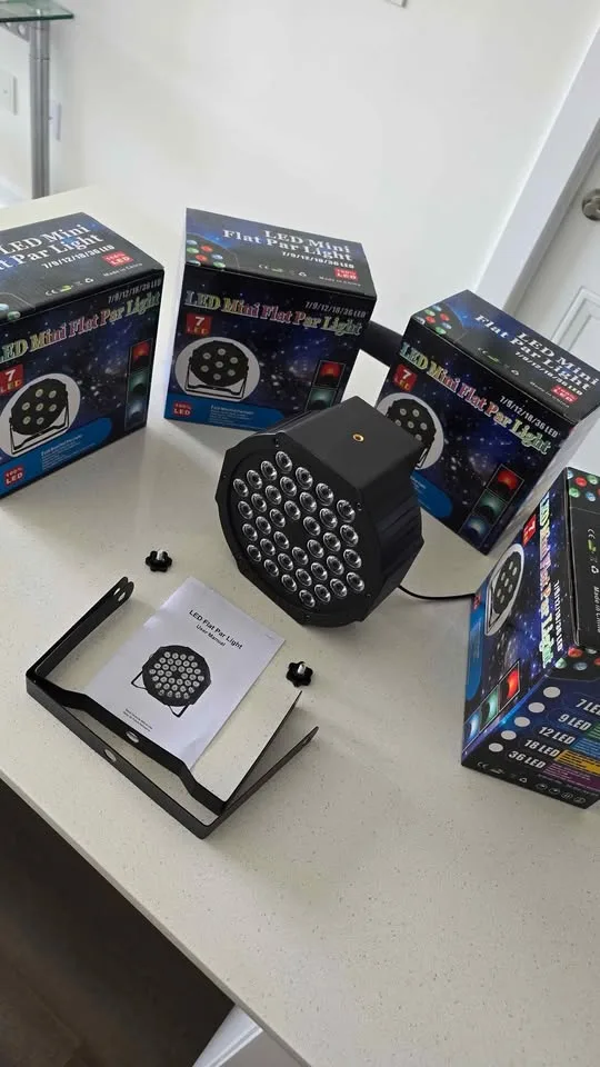 LED Stage Lights - 4 Pack image indicator(3)