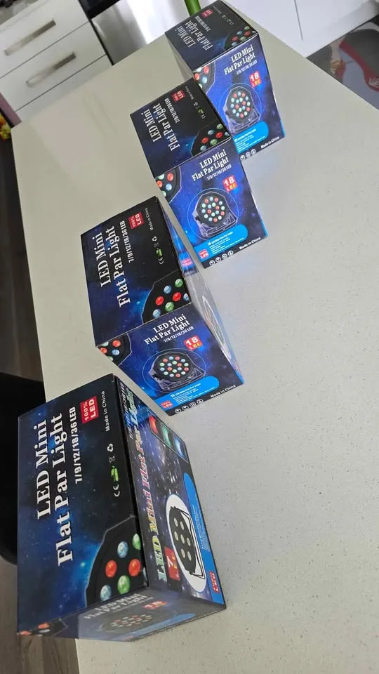 LED Stage Lights - 4 Pack image indicator(4)