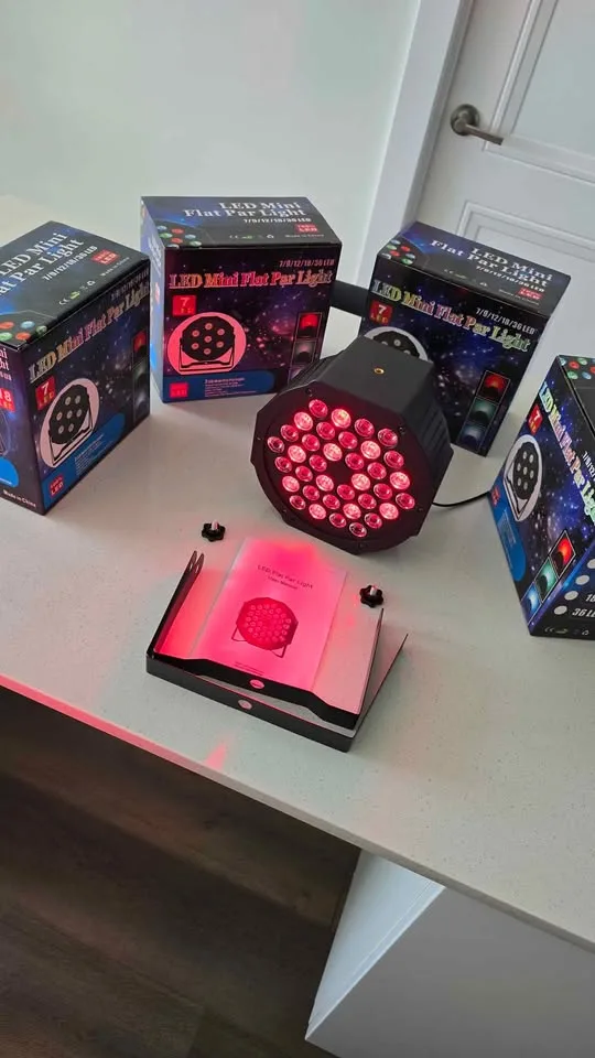 LED Stage Lights - 4 Pack image indicator(7)