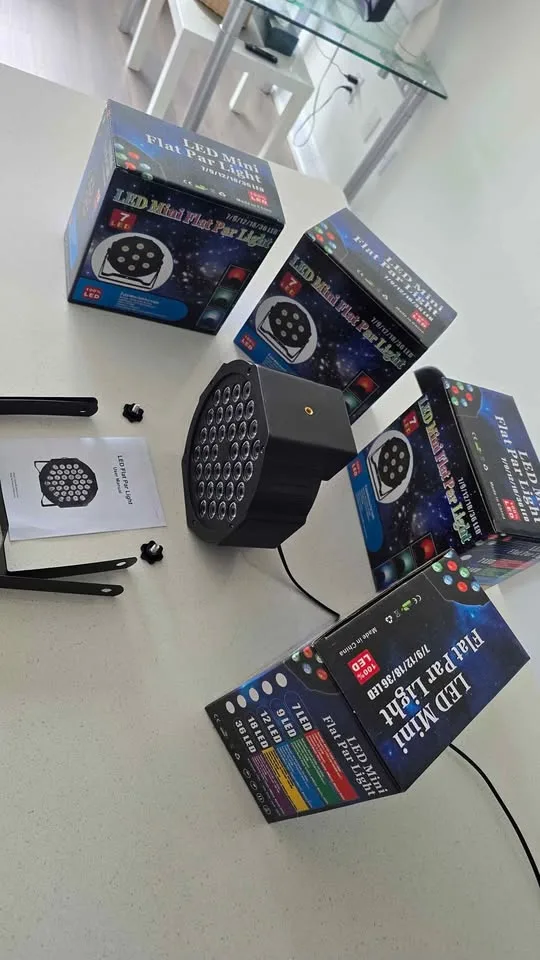 LED Stage Lights - 4 Pack image indicator(8)