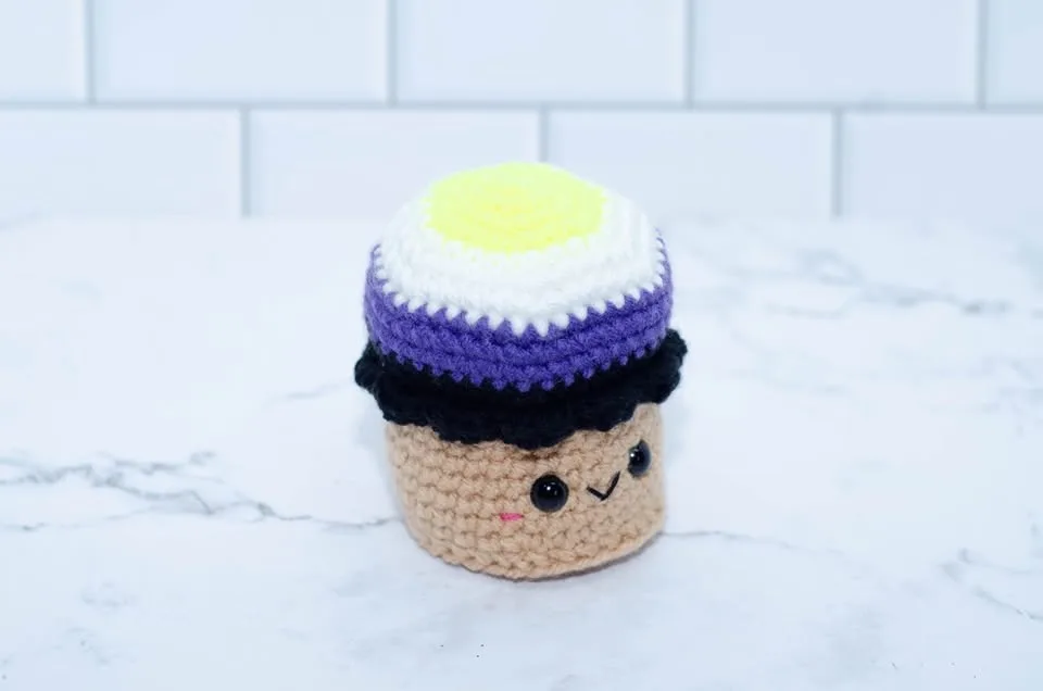 ✨Cute Handmade Crochet Cupcakes 🧁- Various Colours image indicator(3)