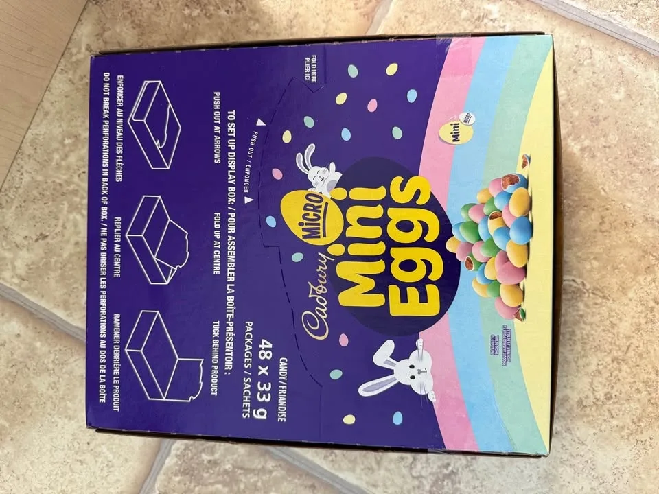 Boxes of Cadbury Micro Mini Eggs image indicator(2)
