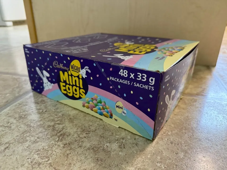Boxes of Cadbury Micro Mini Eggs image indicator(3)