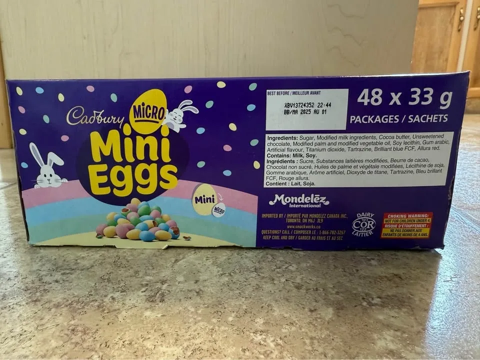 Boxes of Cadbury Micro Mini Eggs image indicator(7)