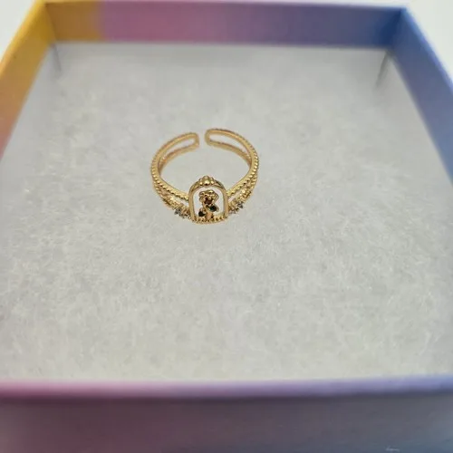 Girl's Crew Beauty & The Beast Rose Ring Size 5 image indicator(2)