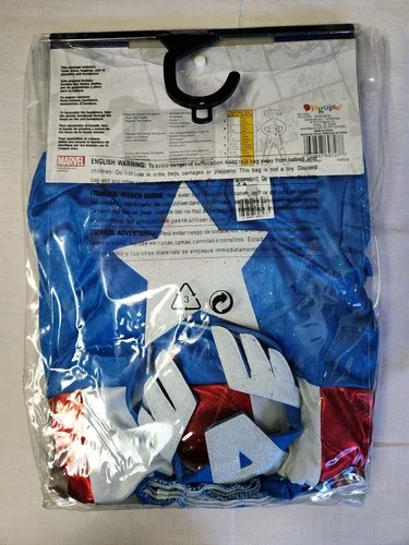 Marvel Captain America/American Dream Tween Costume Large (10-12 image indicator(2)