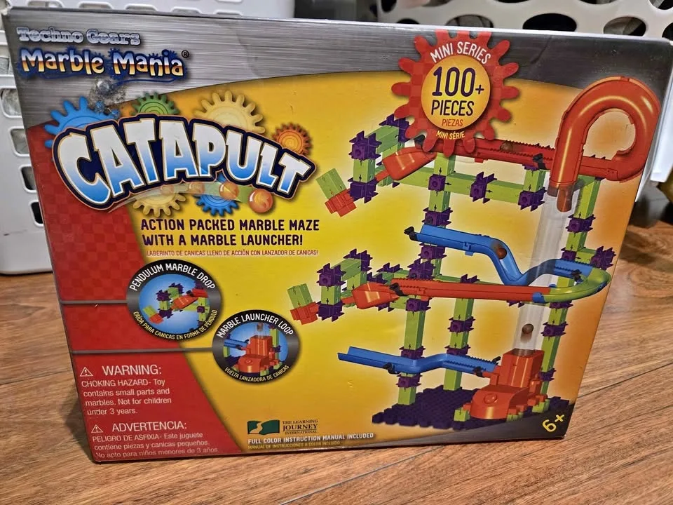 Marble Run - The Learning Journey Techno Gears Catapult