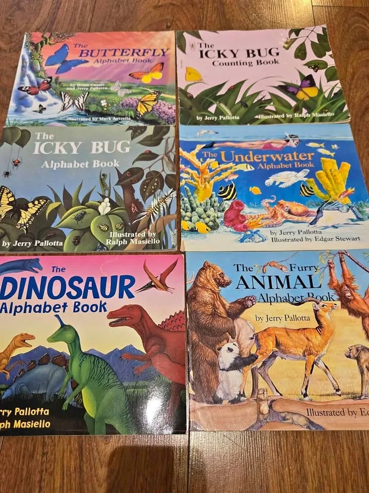 Jerry Pallotta Alphabet and Counting Book Collection
