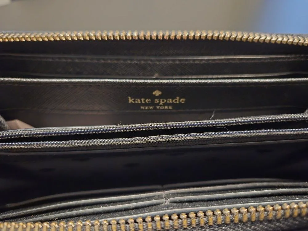 Kate Spade New York Full Zip Nylon Wallet image indicator(2)