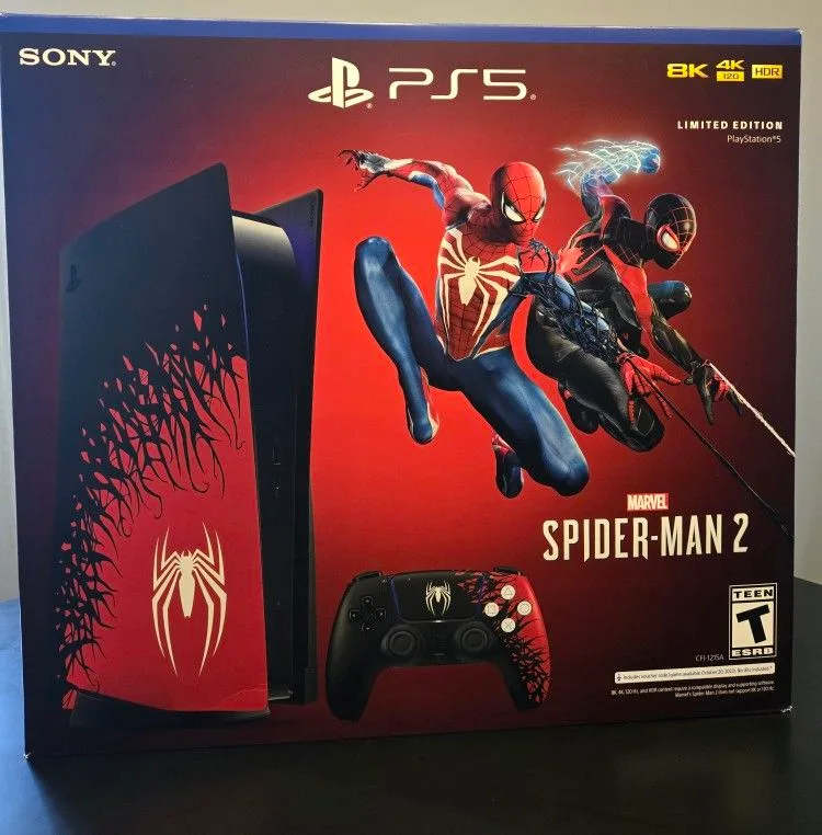 Playstation 5 Spiderman Disc Edition 825GB