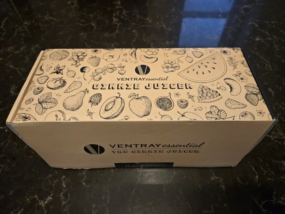 Ventray Ginnie Mini Cold Press Juicer - Sunny Yellow image indicator(2)