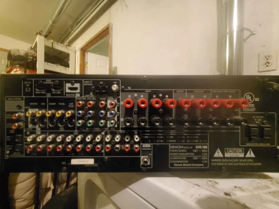 DENON 7.1CH HDMI 1.3 NETWORK RECEIVER WITH KEF SPEAKERS image indicator(2)