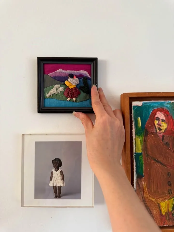 Peruvian 3D Textile Art – Vintage Handcrafted Folk Art Picture image indicator(2)