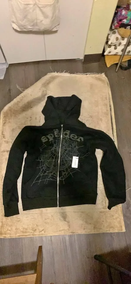 Black Spyder/spider zipup