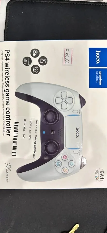 PS4 wireless game controller