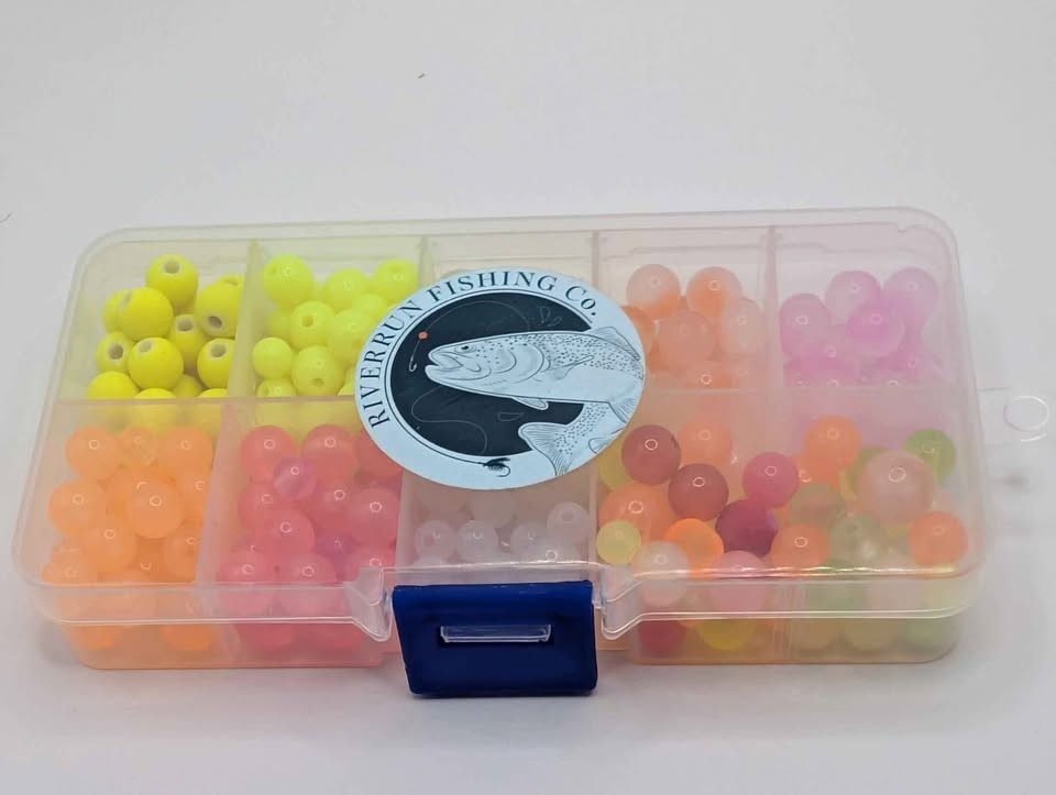 Steelhead fishing beads box