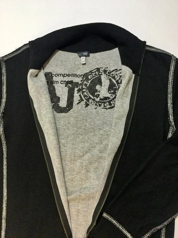 Vintage distressed sweater Armani Jeans #Cleanout