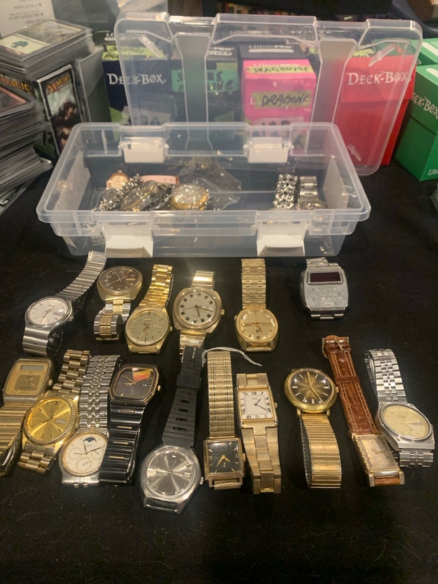 Vintage Watch Lot - Bulova, Seiko, Disney & More