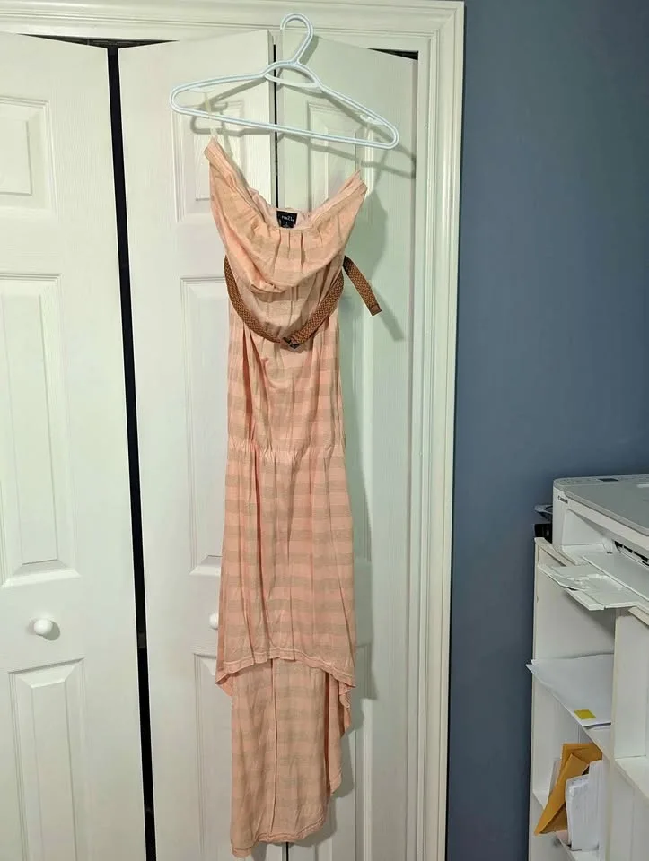 Ladies Pink Dress Rue 21, size L