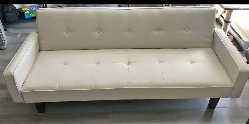 Nathalia 75” Square Arm Sleeper Sofa Bed