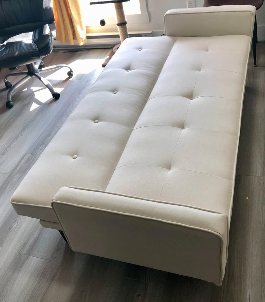 Nathalia 75” Square Arm Sleeper Sofa Bed - photo 2