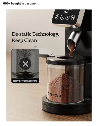 Neretva Conical Burr Coffee Grinder image indicator(4)
