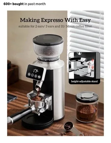 Neretva Conical Burr Coffee Grinder image indicator(5)