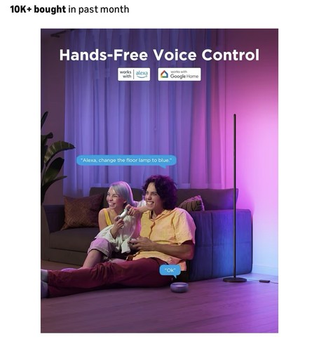 Govee RGBIC Smart LED Floor Lamp - photo 4