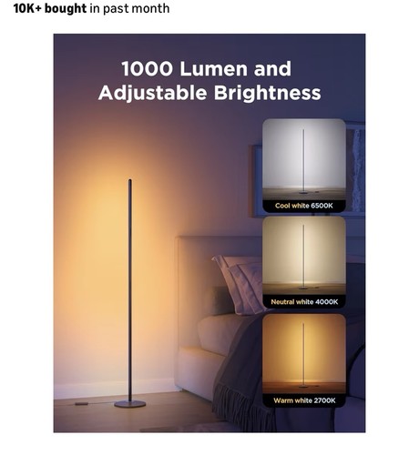 Govee RGBIC Smart LED Floor Lamp - photo 5