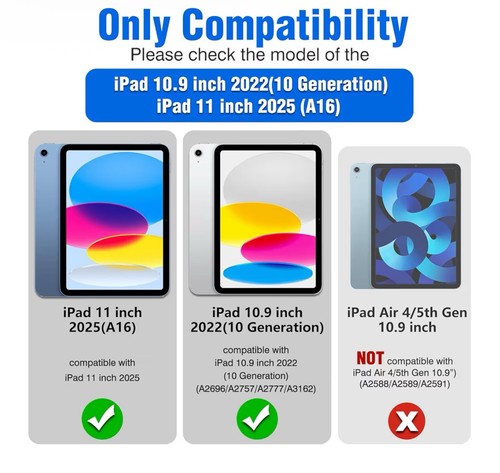 iPad 10th Gen Keyboard Case w/ Trackpad, Backlit - photo 2