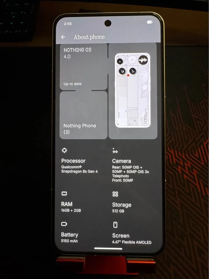 Nothing Phone 3 512 GB image indicator(6)