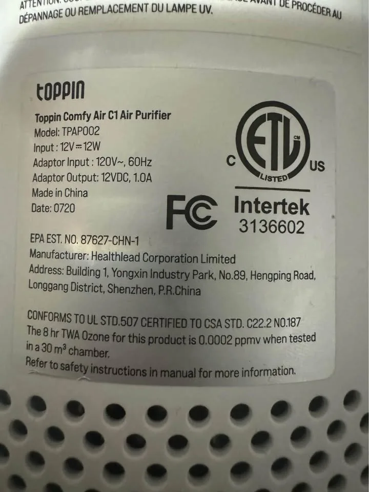 Air Purifier image indicator(4)