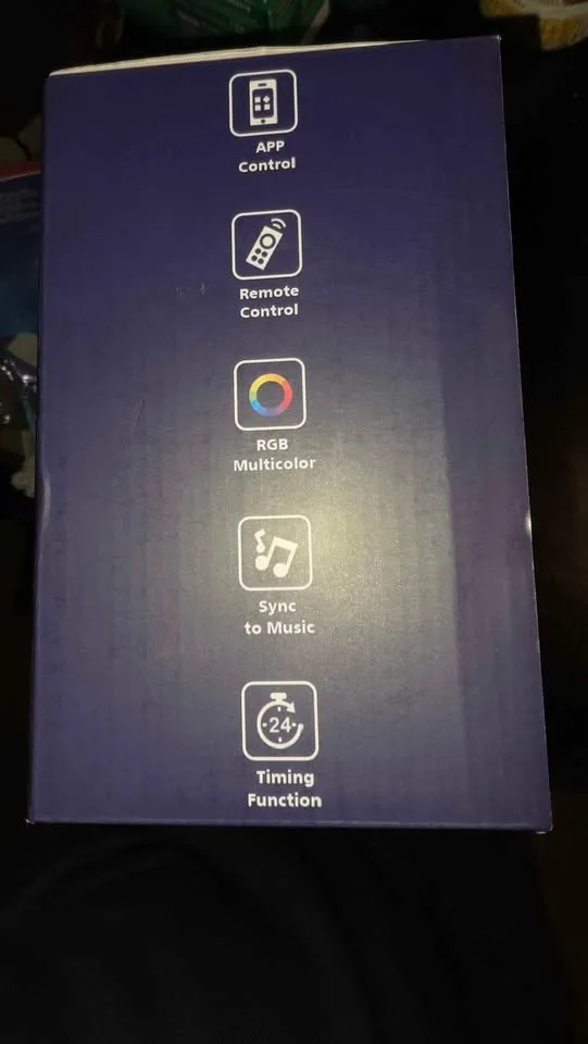 Home decor Wifi Christmas lights image indicator(3)